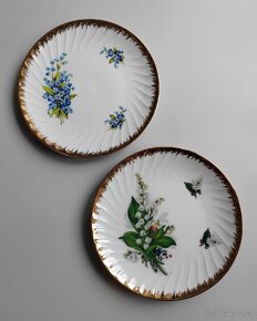 Vynikající porcelánové čajové trio od Mitterteich - 9