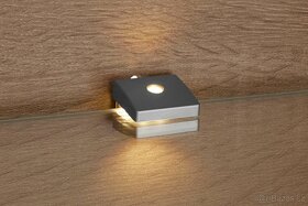 Komoda Parma - Divoký dub masiv / bílá matná MDF - 9