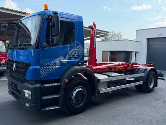 MERCEDES-BENZ AXOR 1824 HÁKOVÝ NOSIČ KONTEJNERŮ MEILLER - 9