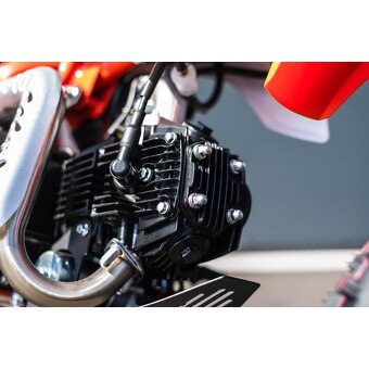 Pitbike Leramotors Thunder 125, poloautomat, 14/12, orange - 9