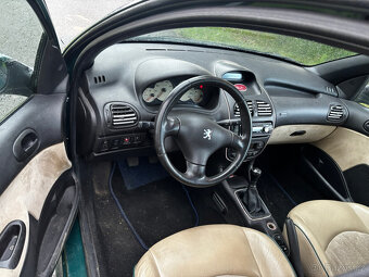 Peugeot 206 1.4i 55kW, ALU, Klima, Kůže, Nová STK - 9