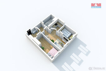 Prodej družstevního bytu 2+kk, 47 m², Teplice, ul.Pod Školou - 9
