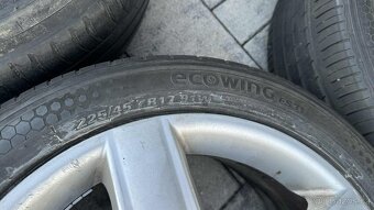 Sada ALU kol / disků AUDI originál 5x112, R17,pneu 225/45R17 - 9