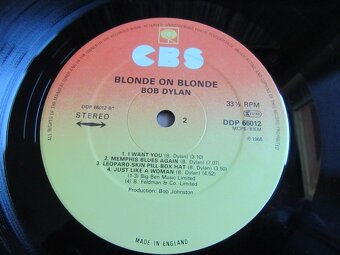 2LP Bob Dylan - Blonde on Blonde - 9