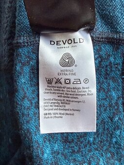 Nové merino tričko Devold Kvitegga Merino 230 Shirt Man - 9