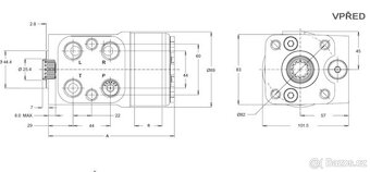 Řídící jednotka Danfoss VSP 125 LSH orbitrol - 9
