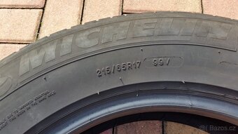 Letní pneumatiky MICHELIN 215/65 R17 2x6mm a 2x5,5mm - 9