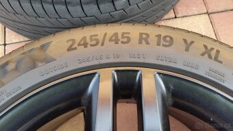 Letní sada MERCEDES V-Class W447 5x112 R19 pneu 245/45 r19 - 9