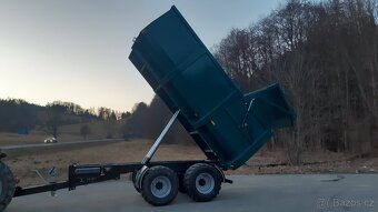 Traktorový návěs,Přívěs,Vlek za Traktor,Vlečka 16t - 9