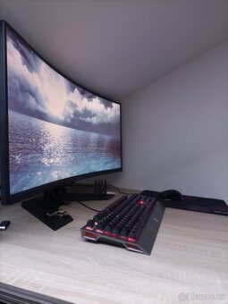 Herní i5-12Gen/RAM-64G/RTX4060Ti-16G/34"Monitor/DISK-3X - 9
