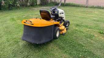 Robusní traktor zahradní sekačka traktůrek motor 23HP - 9