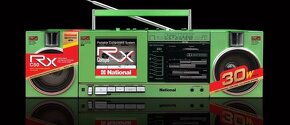 Radiomagnetofon National RX-C 50, rok 1983 - 9