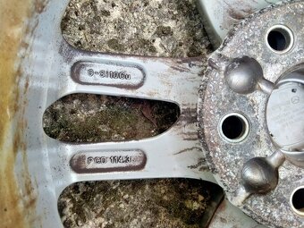 Alu kola originál Mazda 6,5J x 16 H2, 5x114,3, ET 55, zimní - 9