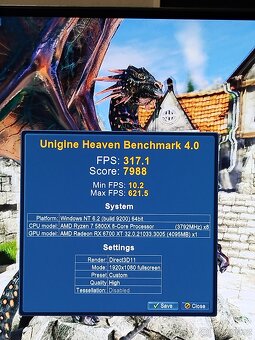 Herní PC RYZEN 7 8700,RX 9060XT 16GB,32GB DDR5,WIFI - 9