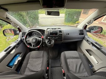 VW T5 2.0 TDI 103 kW, 7 míst, CZ původ, 2. majitel, 191 tis - 9
