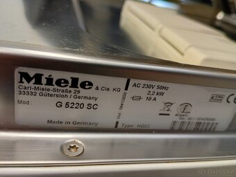 Myčka nádobí Miele G 5220 SC - 9