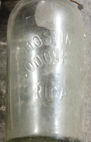 Lahev, lahve, pivní litý nápis, sodovka, lékovky, zavařenina - 9