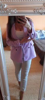 Shein fialkové sako - 9