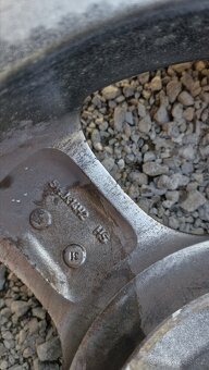Alu hliníkové disky, ráfky R14 J5,5 s pneu 165/70 - 9