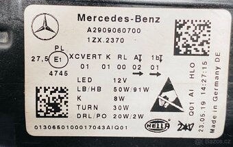 Mercedes GT W209 led multibeam světla - 9