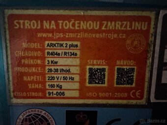 Zmrzlinový stroj Arktik 2 plus - 9