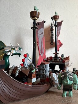Lego Castle 7048 Troll Warship s navodom - 9