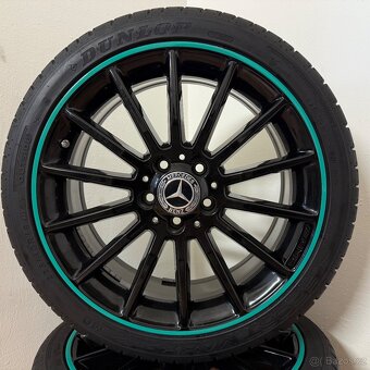 MERCEDES CLA AMG 5x112 R18 ET52+LETNÍ 225/40R18 6mm - 9