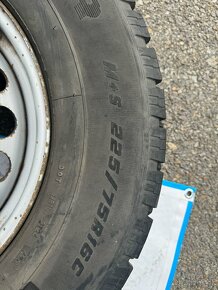 Sada kol VW Crafter, zimní pneu 225/75 R16C - 9