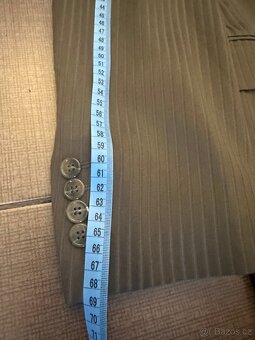 Vintage zelený pánský oblek (Green suit retro) - 2 kusy - 9