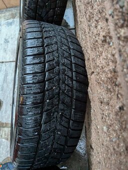 ALU disky Renault 5x108 zimní pneu Dunlop/Barum 205/55R16 - 9