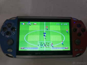 GAMINJA X7 4,3palcová ruční herní konzole s 10tis. hrami - 9