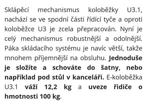 Koloběžka URBiS 3.1 - 9