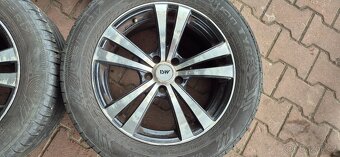 Alu kola RSW 5x112 7,5x17 ET35 235/55r17 letní Nokian - 9