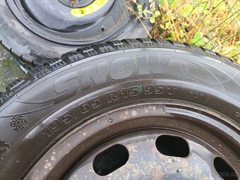 R15 zimní kola Octavia 1 plech 195/65 R15...5x100, 6mm - 9