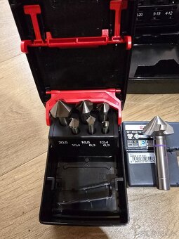 Wurth sadá vrtákov HARD stupňove vrtáky zahlbniki nové - 9