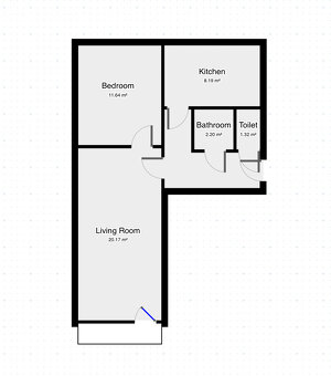 Pronájem bytu 2+1, Luštěnická, Kbely, 17 700 Kč/měs, 55 m2 - 9