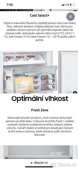Prodám vestavěnou lednici s mrazákem Samsung - 9