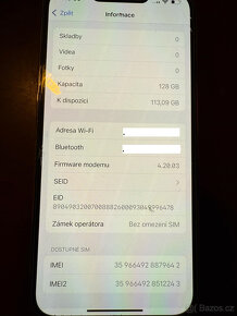 iPhone 13 Pro gold 128 Gb TOP stav + sklo - 9
