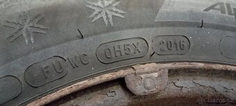 Plechové disky se zimními pneu 505/55, R16, Peugeot 308 - 9