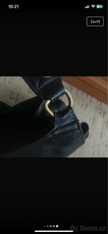 Černá kabelka přes rameno - 9