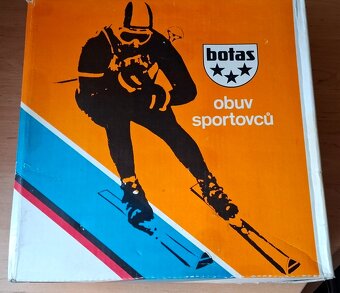 Lyžařské boty retro ČSSR 70 léta - 9