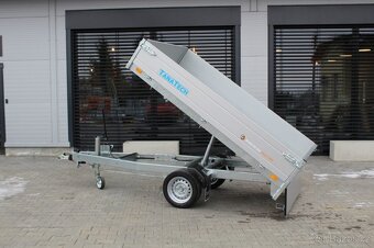 Přívěs Saris 1-str. sklápěč K1 256 150 1500kg Manu - 9