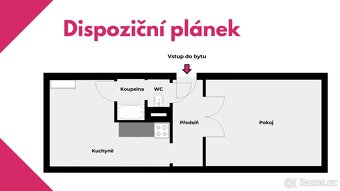 Pronájem bytu 1+1, 36 m2 - ul. Dukelských Bojovníků, Znojmo - 9