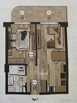 Prodej bytu 1+1, 58 m², Durrës, Albánie, ev.č. 19039JV - 9