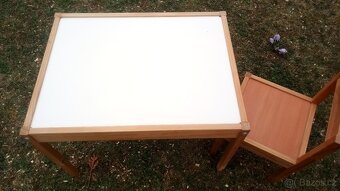 Dětský stolek a jedna židle IKEA - 9