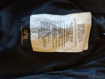 BUNDA PARKA M65 ALPHA INDUSTRIES BLACK L/R - 9