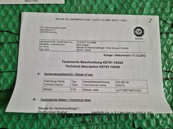 chromové rámečky zadních mlhovek Nissan Juke (F15) od 072010 - 9
