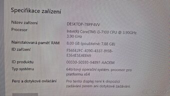 Stolní počítač HP 290 G1 MT Business PC - 9
