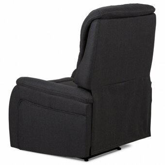 Polohovací křeslo TV-5053 v šedé látce - 9