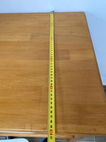 Bukový stůl / psací stůl rohový - 9